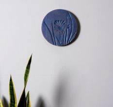 Cerulean Garden Wall Plate